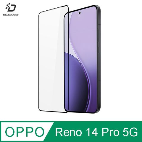 DUX DUCIS OPPO Reno 14 Pro 5G 滿版鋼化玻璃貼(9D)