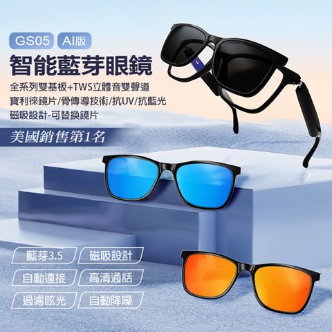 AI版 GS05 智能藍牙眼鏡