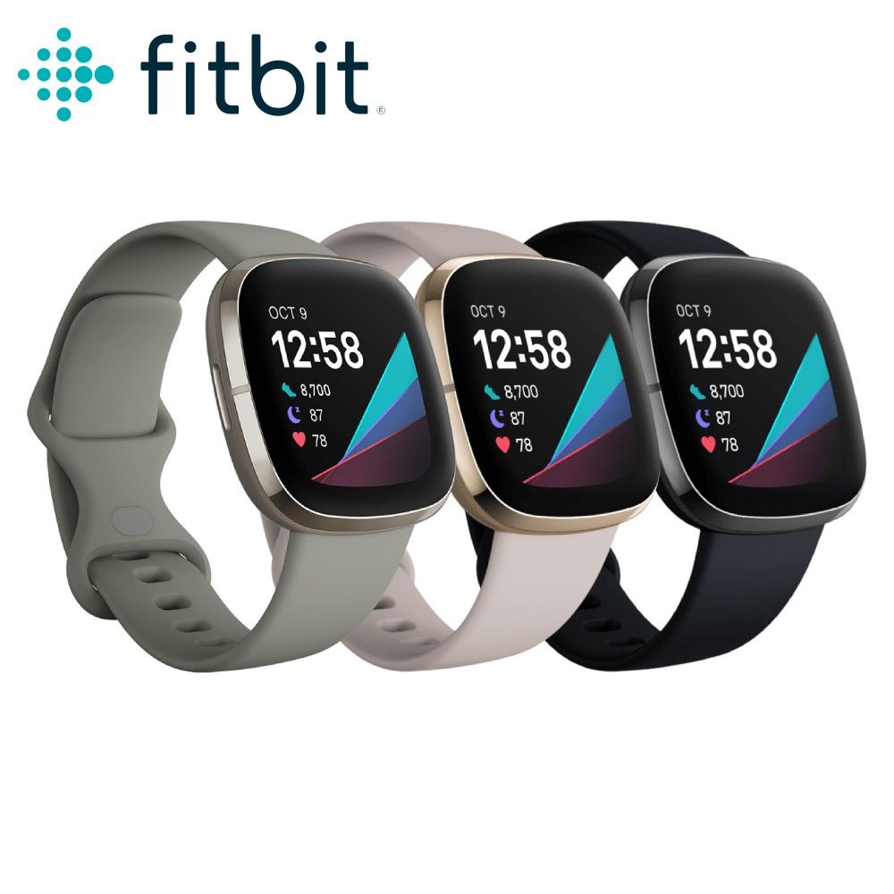 Fitbit Sense 進階健康智慧手錶- PChome 24h購物