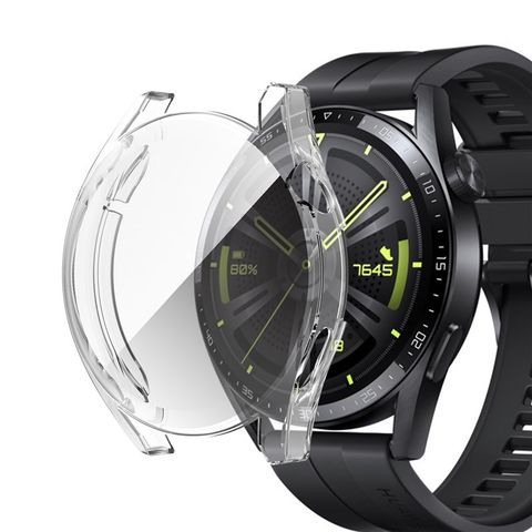 Huawei Watch GT 3 Pro 46mm 超薄透明隱形保護套(螢幕全包款)
