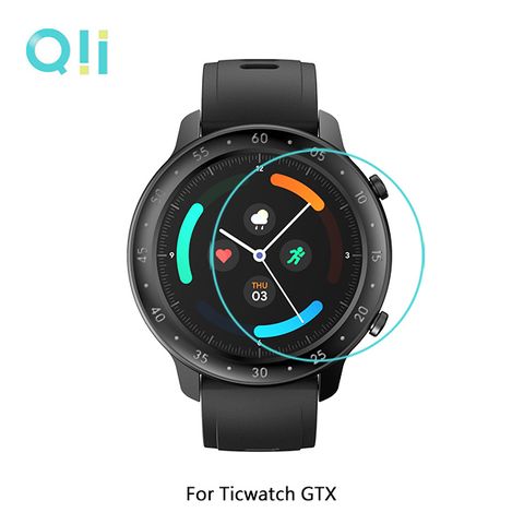 Qii Ticwatch GTX 玻璃貼 (兩片裝)