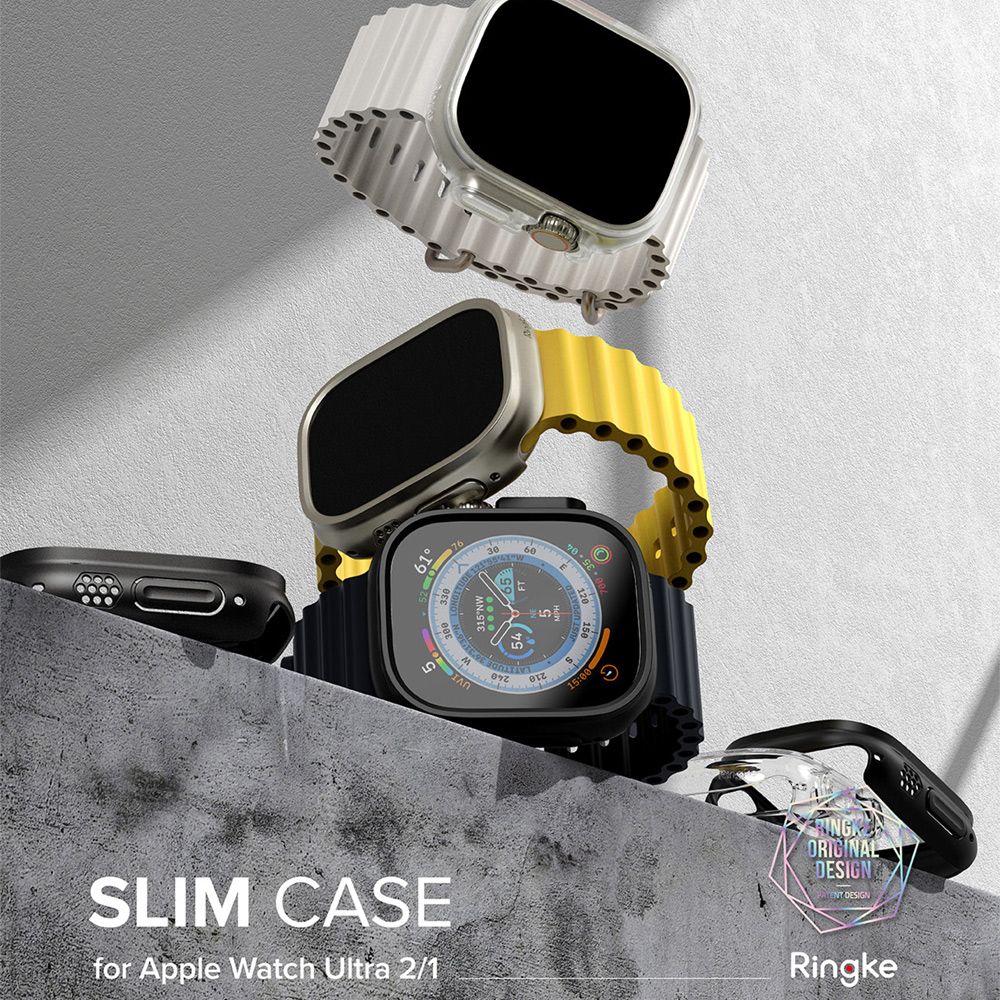 Ringke ｜Apple Watch Ultra 49mm [Slim] 輕薄手錶保護殼（2入）