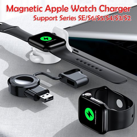 ~全新支援6代、SE~ 輕便型 Apple Watch 充電器 多色可選