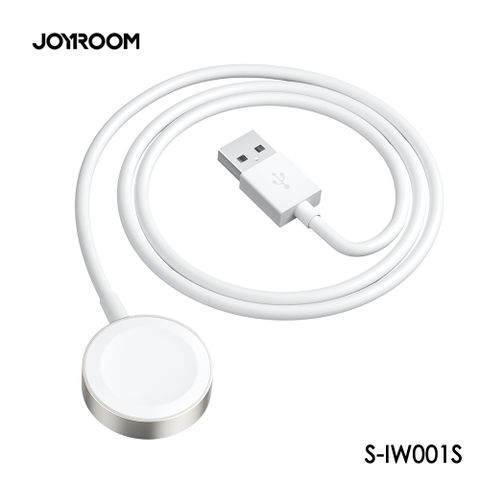 Apple 蘋果 JOYROOM S-IW001S USB-A to 手錶磁力充電線1.2M 白色