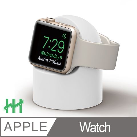 【HH】★Apple Watch 圓形環保矽膠充電底座(白色)