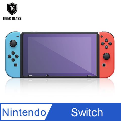 T.G Ninteddo 任天堂 Switch 全滿版鋼化玻璃螢幕保護貼 (抗藍光)for Switch● 玩遊戲也要加強護眼
