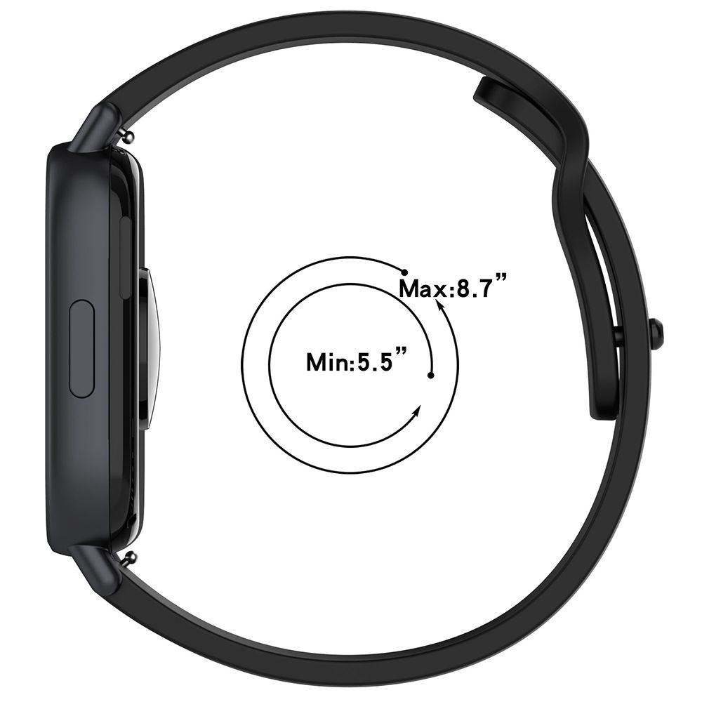 HH Redmi Watch 5 Active / Watch 5 Lite 快拆矽膠腕帶(白)