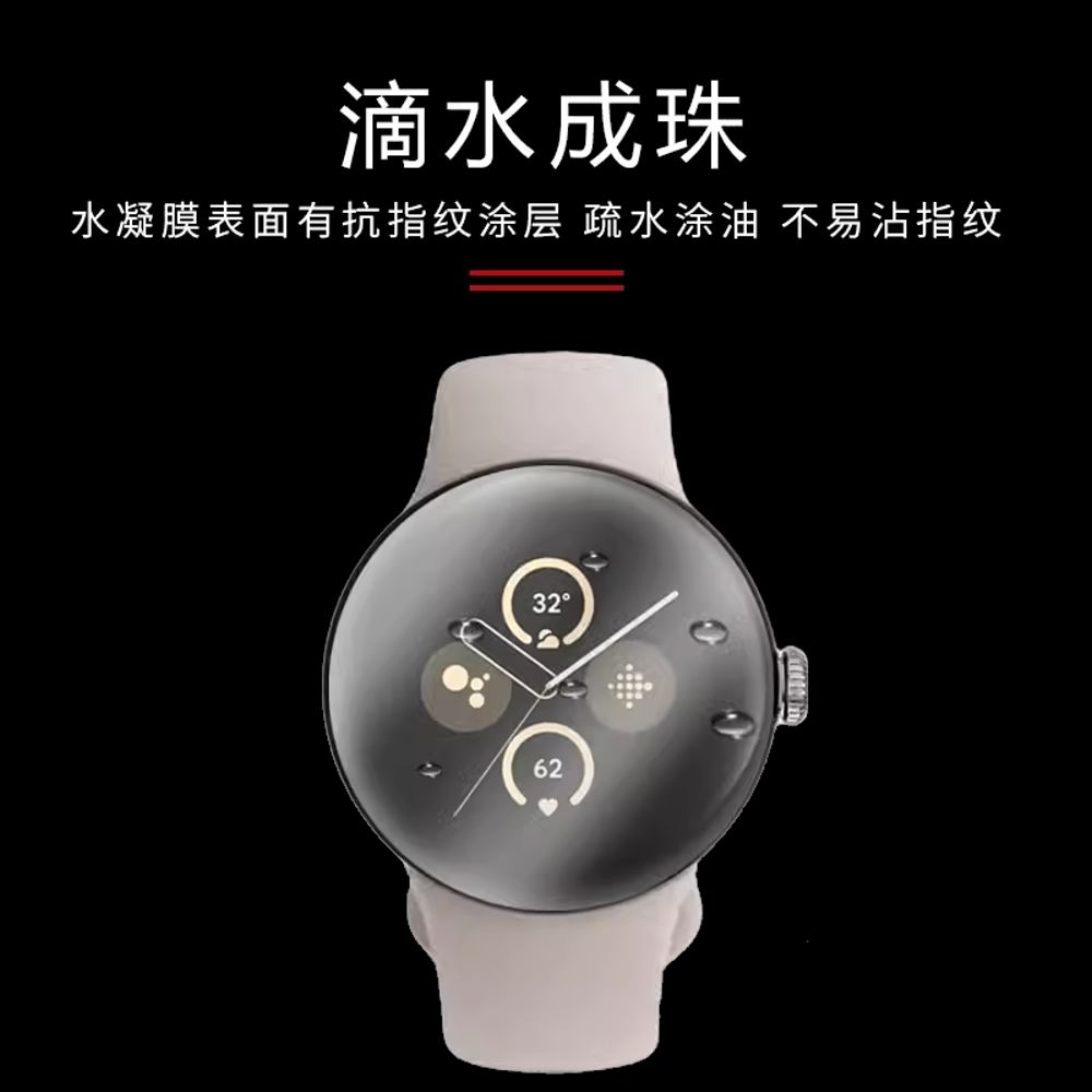  [磨砂霧面款]小米Xiaomi Watch S3 柔韌疏水防爆錶面保護貼[二入裝]