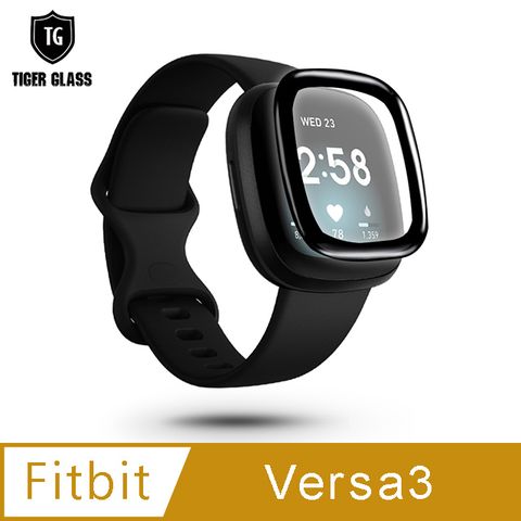 T.GFitbit Versa 3/Sense 軟性防爆曲面保護貼-霧面(滿版)for Fitbit Versa 3/Sense● 霧面抗指紋 防水防塵