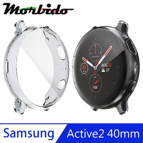 防刮耐磨，保護手錶Morbido蒙彼多Samsung Galaxy Watch Active2透明手錶保護套 40mm