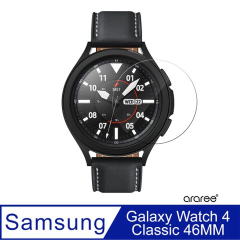 Araree 三星 Galaxy Watch 4 Classic (46mm) 強化玻璃保護貼