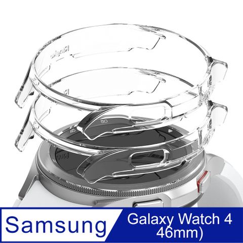 Rearth Ringke 三星 Galaxy Watch 4 (46mm) 手錶輕薄保護殼(透明x2)