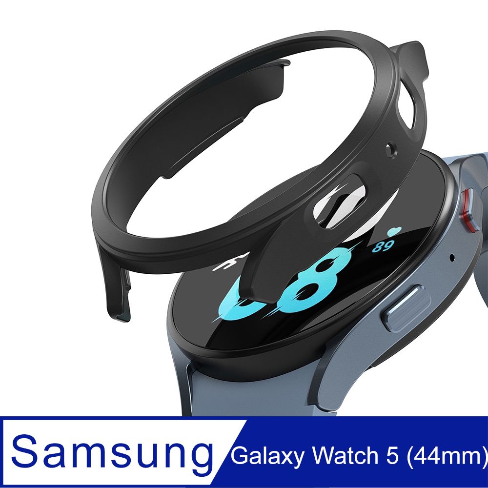 Rearth  Ringke 三星 Galaxy Watch 5 (44mm) 手錶輕薄保護套(霧黑)