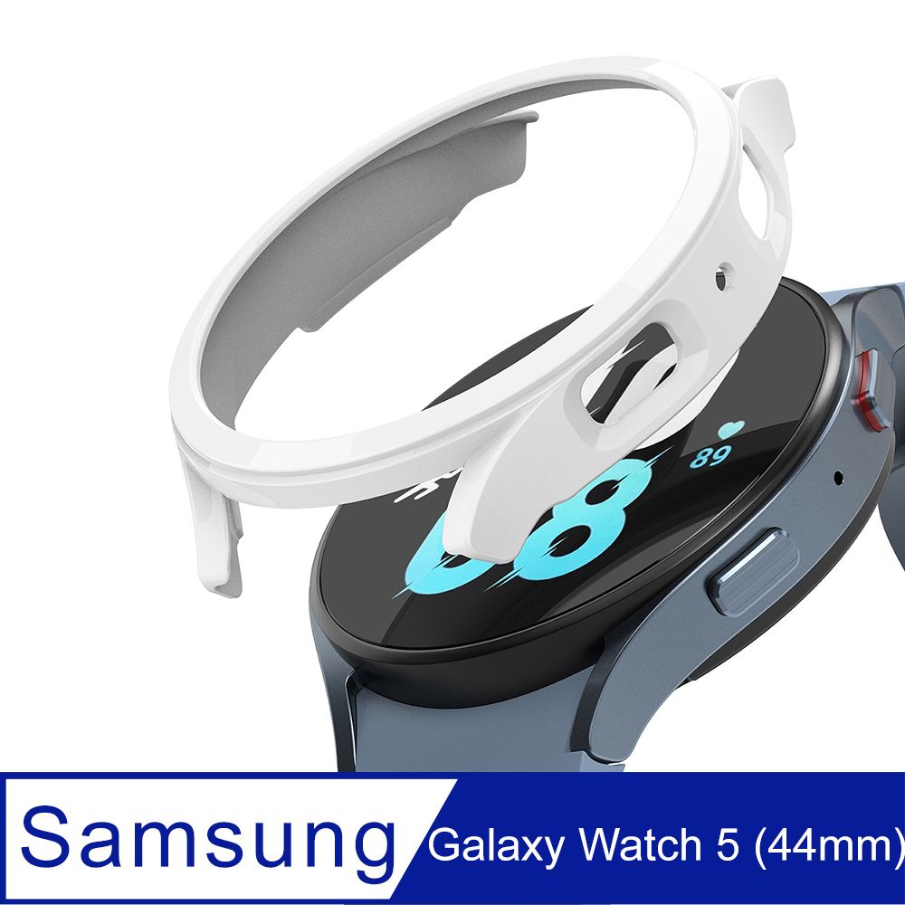 Rearth  Ringke 三星 Galaxy Watch 5 (44mm) 手錶輕薄保護套(白)