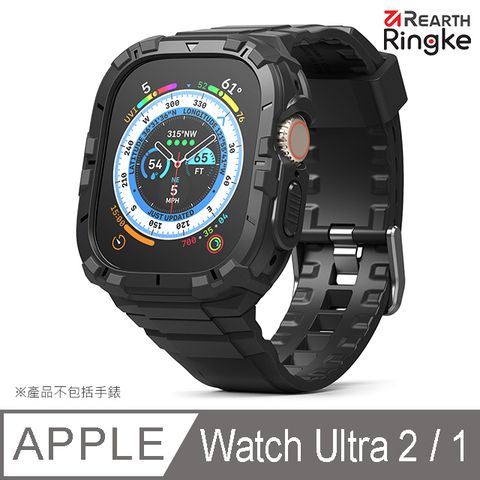 【Ringke】Apple Watch Ultra 2 / 1 49mm [Fusion-X Guard] 運動型保護殼+錶帶組（黑／白）