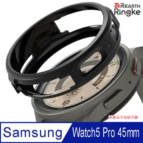 【Ringke】三星 Galaxy Watch5 Pro 45mm [Air Sports] 手錶保護套 黑