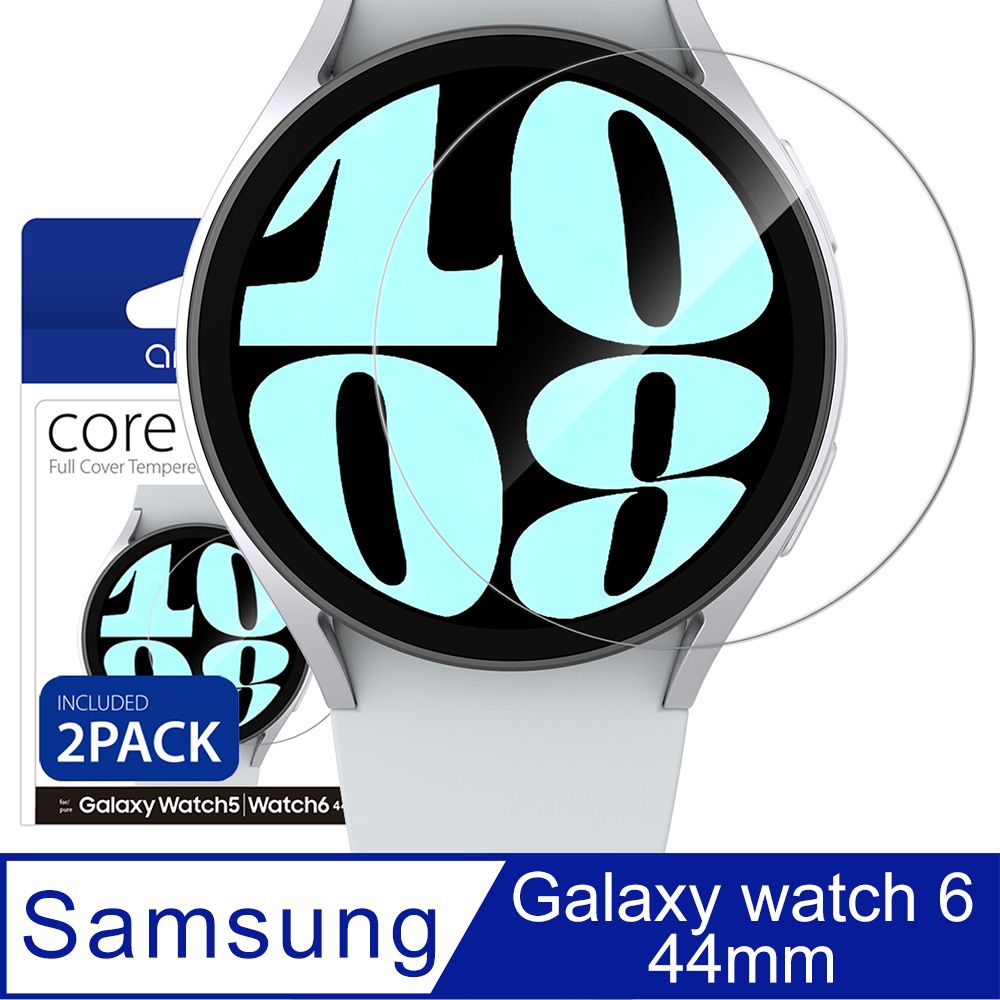 Samsung 三星 Araree  Galaxy Watch 4/5/6 (44mm) 強化玻璃保護貼