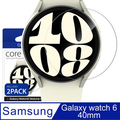Araree 三星 Galaxy Watch 6 (40mm) 強化玻璃保護貼(2片裝)