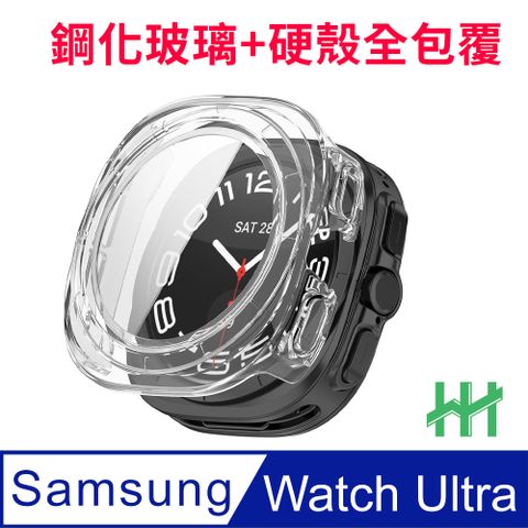 HH Samsung Galaxy Watch Ultra 鋼化玻璃手錶殼-透明