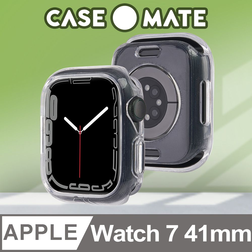 Case-Mate 美國 CaseMate Apple Watch 7 41mm 專用透明防摔殼