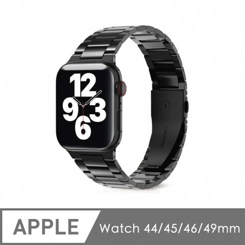 PATCHWORKS Apple Watch 不鏽鋼錶帶 42/44mm專用-黑