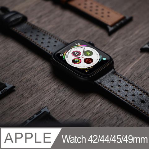 MiFa Apple Watch Hybrid Sport 混合運動皮革錶帶/ Classic Leather 經典皮革錶帶_42/44/45/49mm