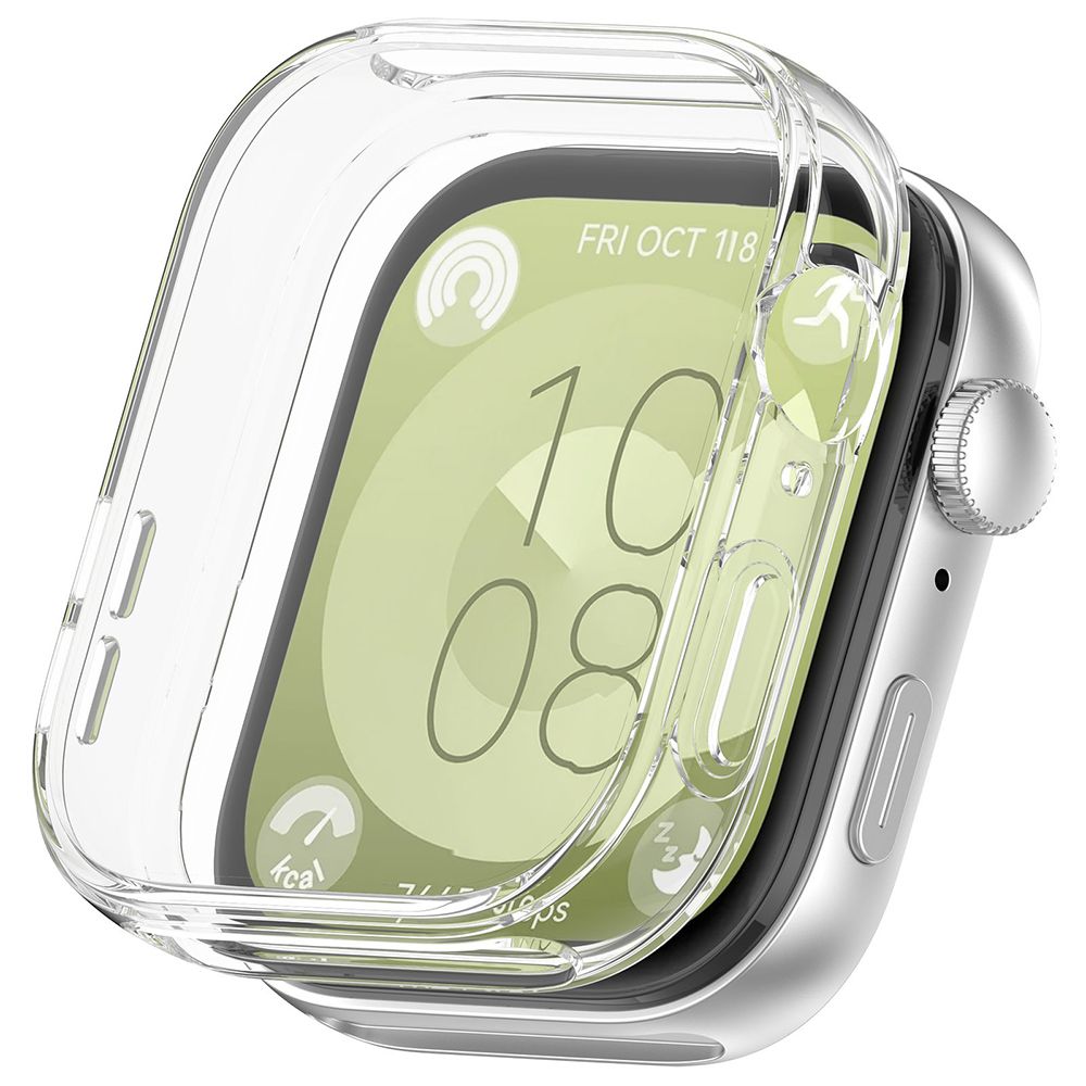 HH HUAWEI 華為Watch Fit3 -透明-全包覆透明防撞手錶殼