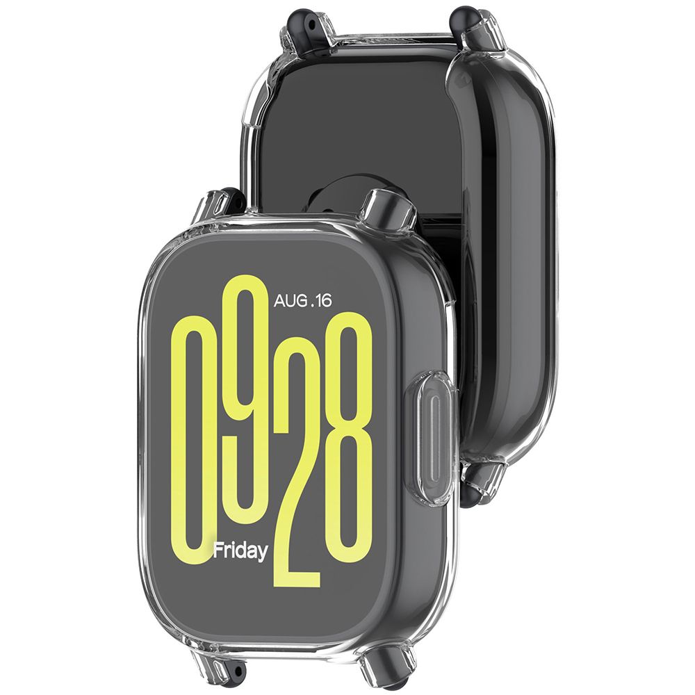 HH Redmi Watch 5 Lite 全包覆透明防撞手錶殼-透明