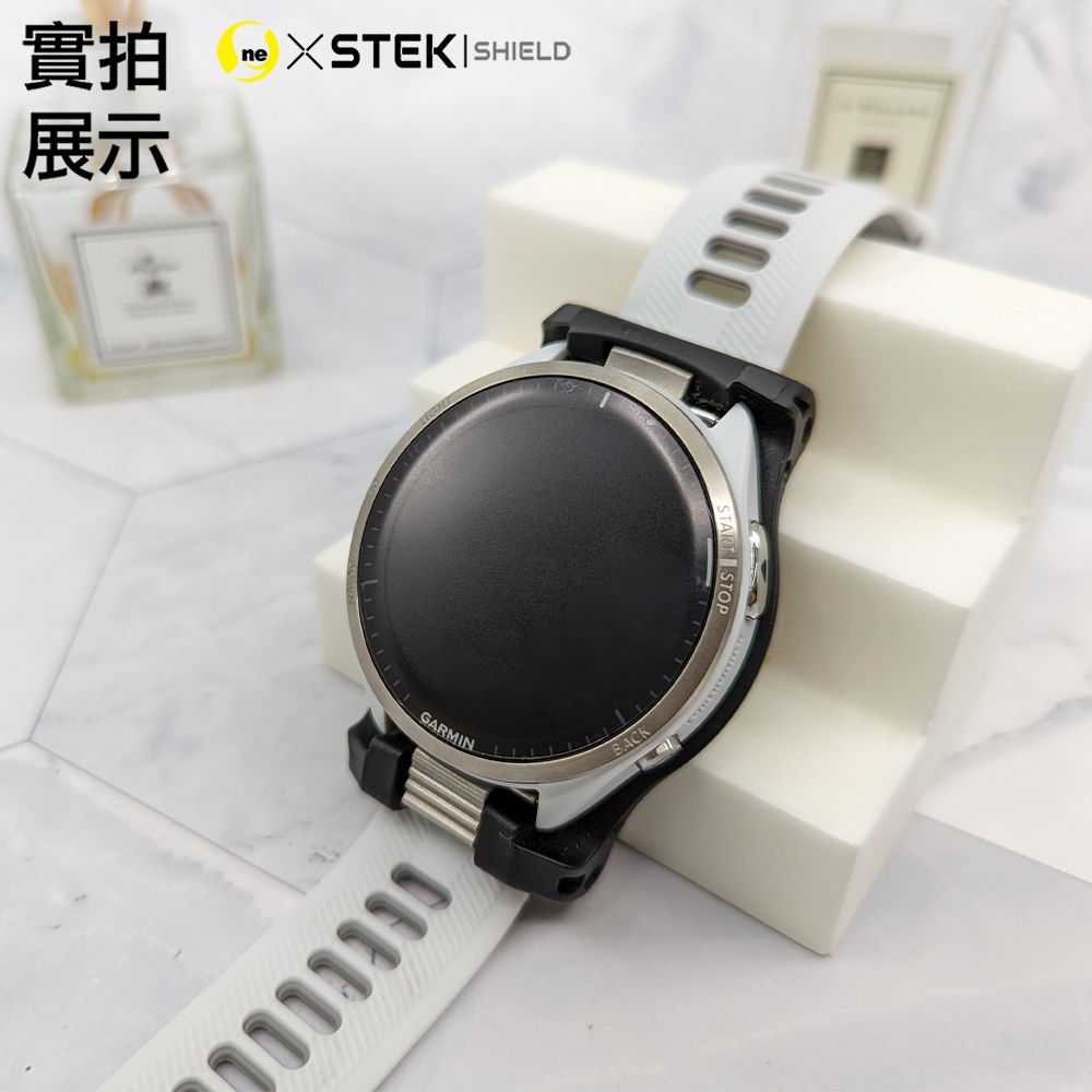 o-one 圓一 Garmin Forerunner 965 手錶保護貼 犀牛皮手錶膜 SGS環保無毒 自動修復(兩入組)