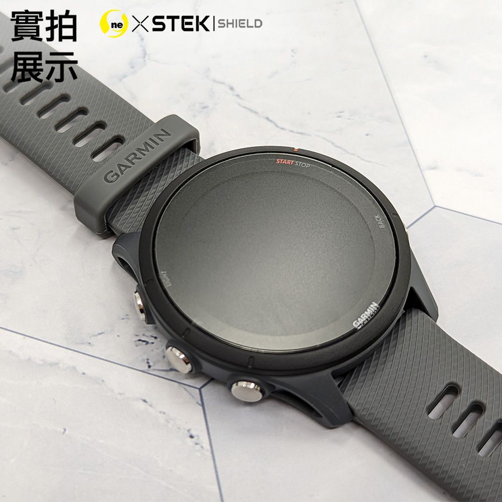 o-one 圓一 Garmin Forerunner 255 手錶保護貼 犀牛皮手錶膜 SGS環保無毒 自動修復(兩入組)