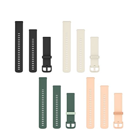 GARMIN Quick Release 20mm 矽膠錶帶