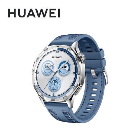 HUAWEI 華為 Watch GT5 46mm 運動健康 智能手錶 托帕藍