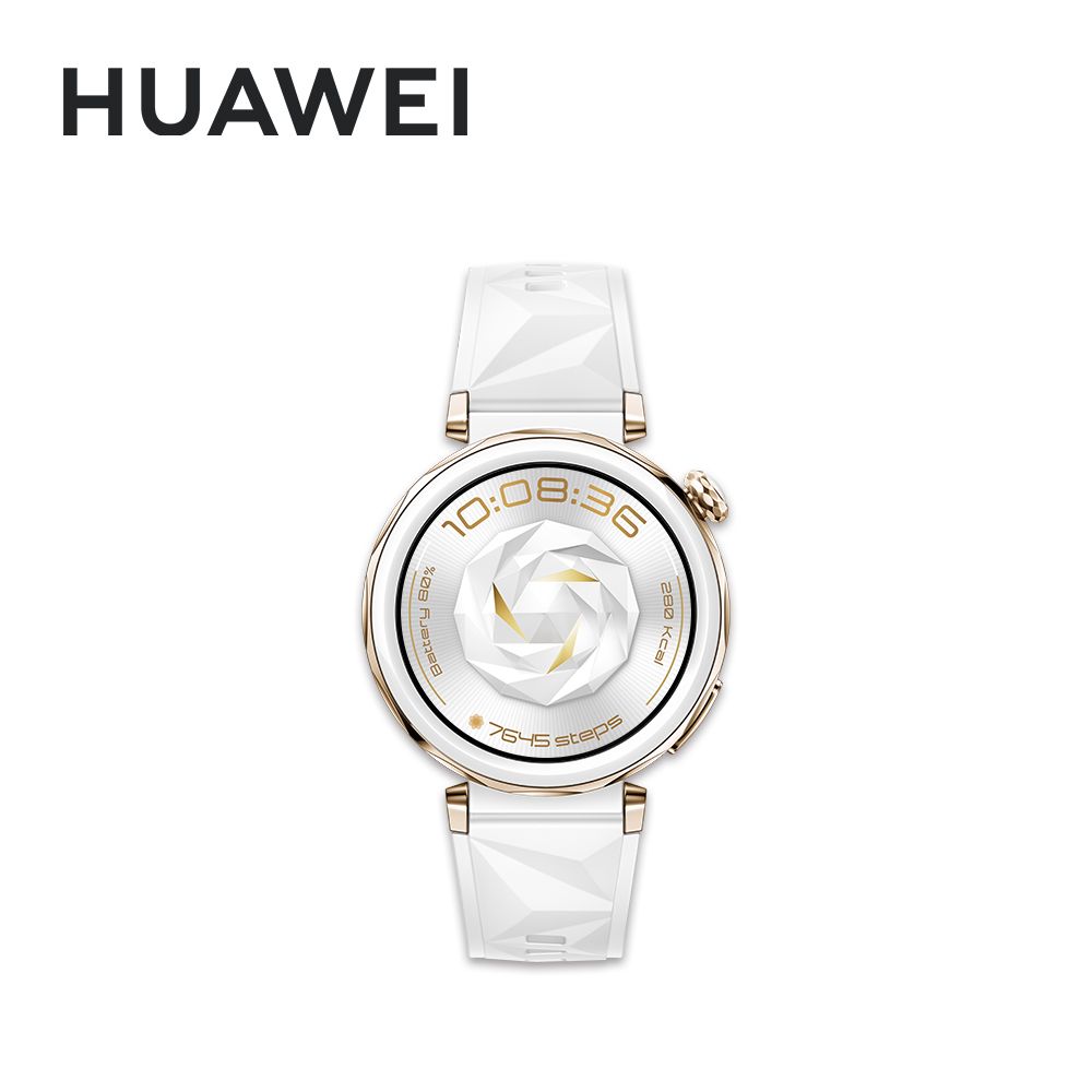 HUAWEI 華為 Watch GT5 Pro 42mm 運動健康 智慧手錶 專業運動款-冰川白