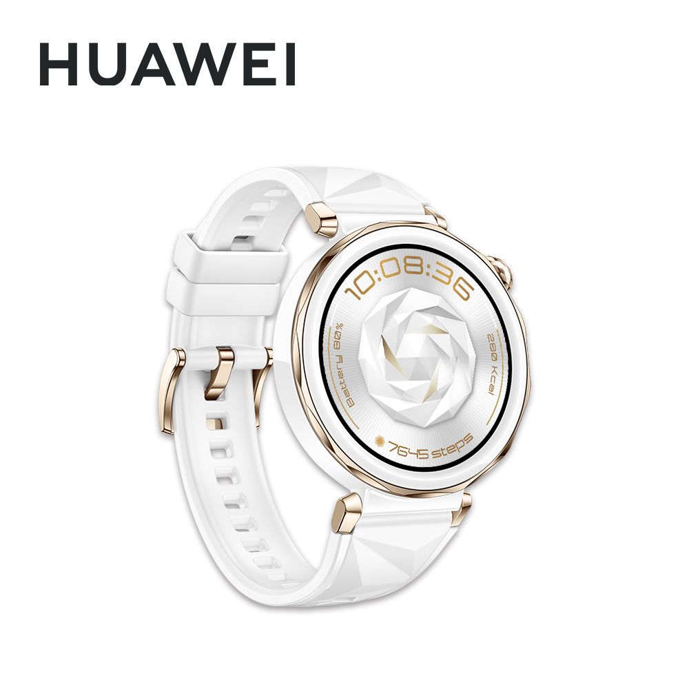 HUAWEI 華為 Watch GT5 Pro 42mm 運動健康 智慧手錶 專業運動款-冰川白