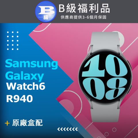 Samsung 三星 【福利品】 Galaxy Watch6 BT 44MM R940 辰曜銀