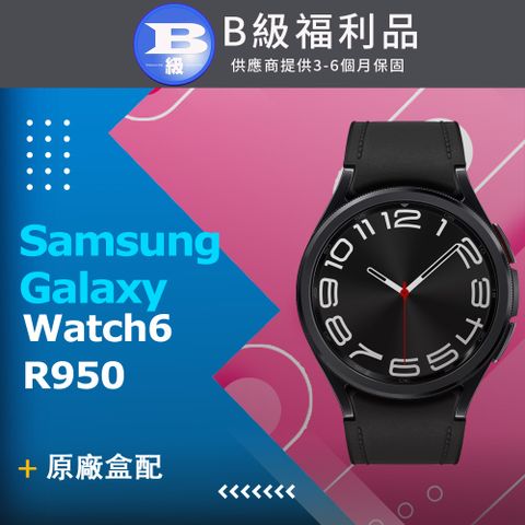 Samsung 三星 【福利品】 Galaxy WATCH6 BT 43MM R950 幻影黑