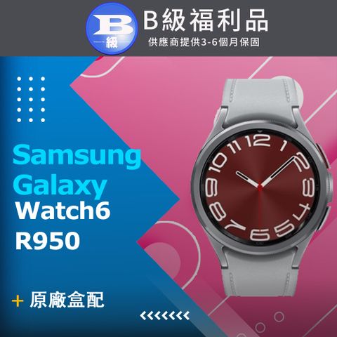 Samsung 三星 【福利品】 Galaxy WATCH6 BT 43MM R950 辰曜銀