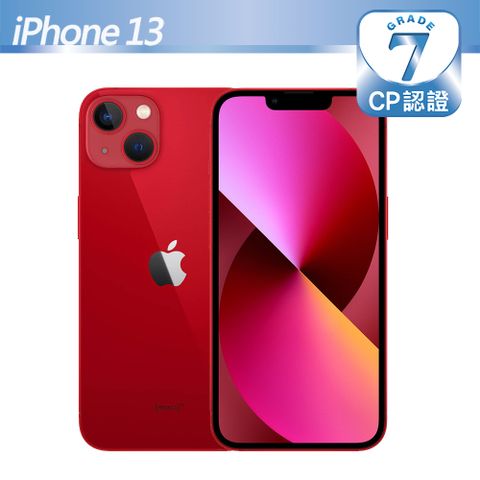 【CP認證福利品】Apple iPhone 13 128GB 紅色7級-有明顯的刮痕/磨損