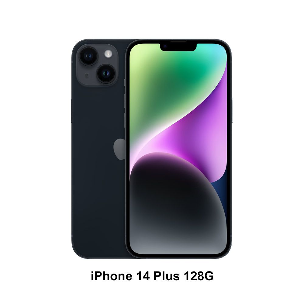 Apple iPhone 14 Plus (128G)-午夜色(MQ4X3TA/A) - PChome 24h購物