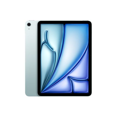 買就送螢幕保護組2024 Apple iPad Air 11吋 128G WiFi 藍 (MUWD3TA/A)