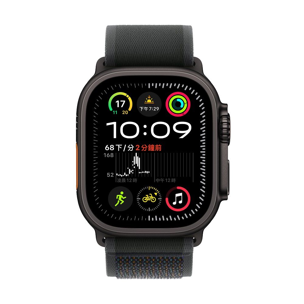 Apple 蘋果 Apple Watch Ultra 2 GPS + LTE 49 mm黑色鈦金屬錶殼配黑色越野錶環