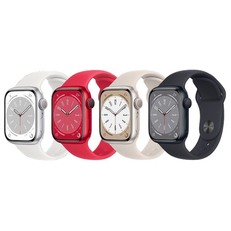 Apple Watch Series 8 GPS 45mm 鋁金屬- 福利品- PChome 24h購物