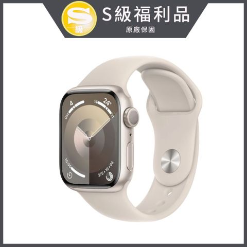 Apple 蘋果 Watch SE 第二代 GPS 44mm 星光色錶殼+星光色運動錶帶 M/L