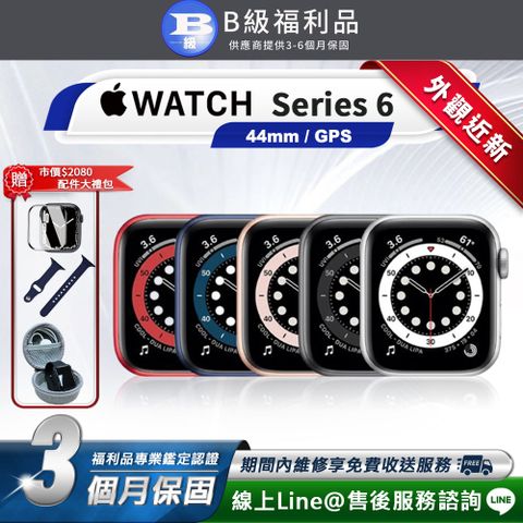 【福利品】Apple Watch Series 6 GPS 44mm 智慧型手錶