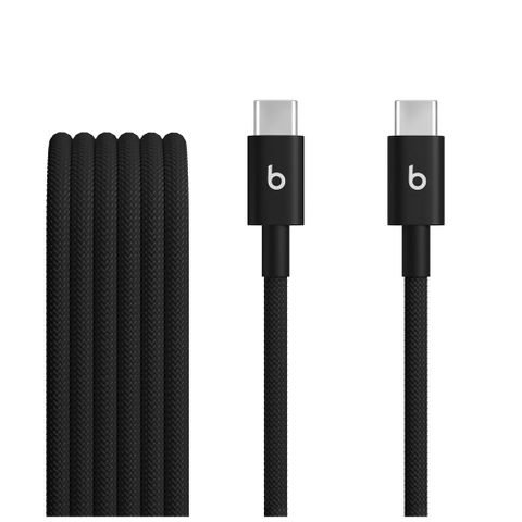 Beats USB-C to C 60W 編織充電線 (1.5 m) - 閃電黑