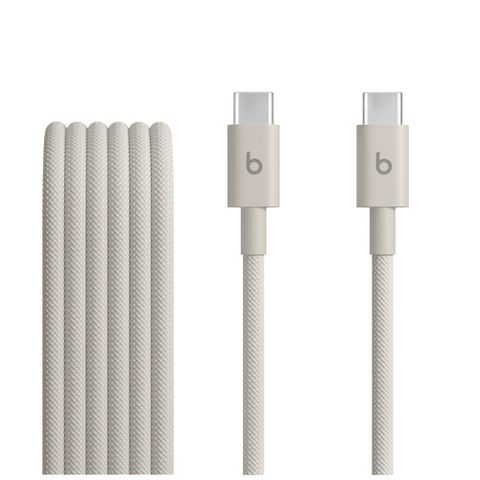 Beats USB-C to C 60W 編織充電線 (1.5 m) - 風馳灰