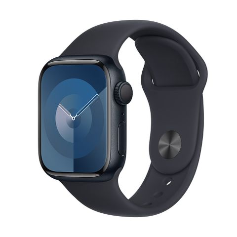 Apple 蘋果 Watch Series 9 GPS 45mm 午夜色鋁金屬錶殼