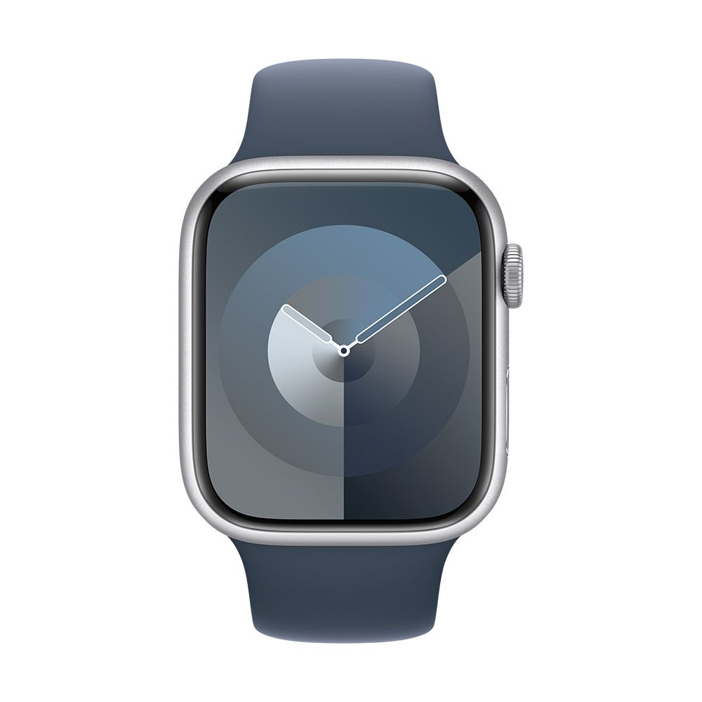 Apple Watch Series 9 GPS + Cellular 45mm 銀色鋁金屬錶殼- PChome