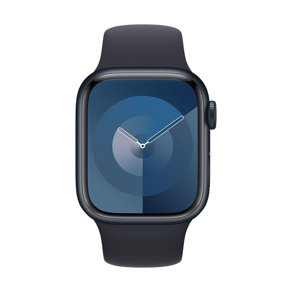 Apple Watch Series 9 GPS + Cellular 41mm 午夜色鋁金屬錶殼- PChome