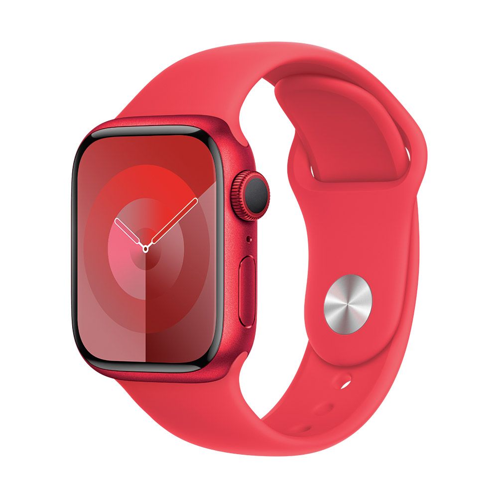 本体スポーツバンド新品未使用 Applewatch series9 GPS レッド 限定